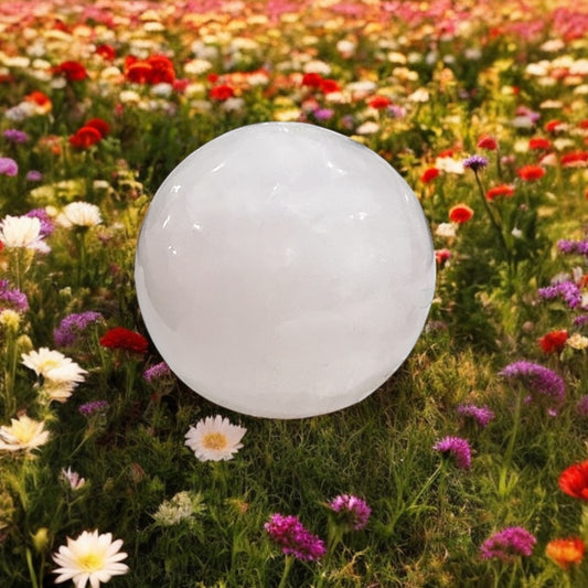 * UPDATE - Pink Mangano Calcite Sphere *