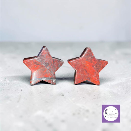 Red Hematite Star Carving ** UPDATE -