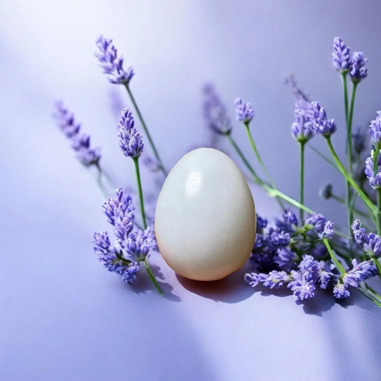 White Jade Egg Carving *