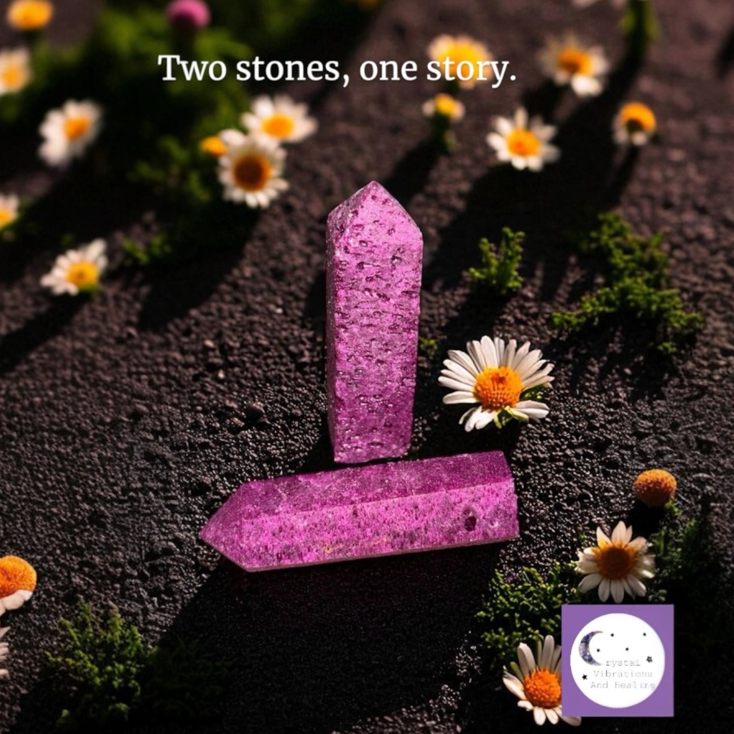 Honeycomb Ruby Tower Obelisk Point *