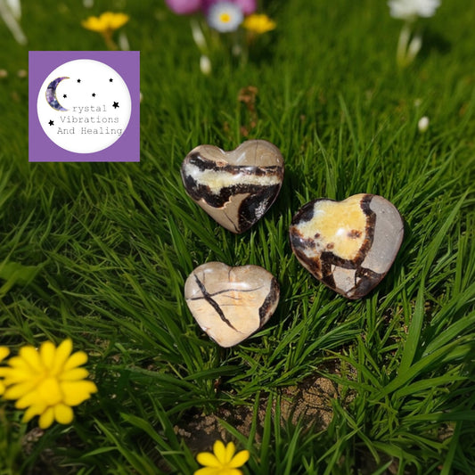 Septarian Heart Carving *