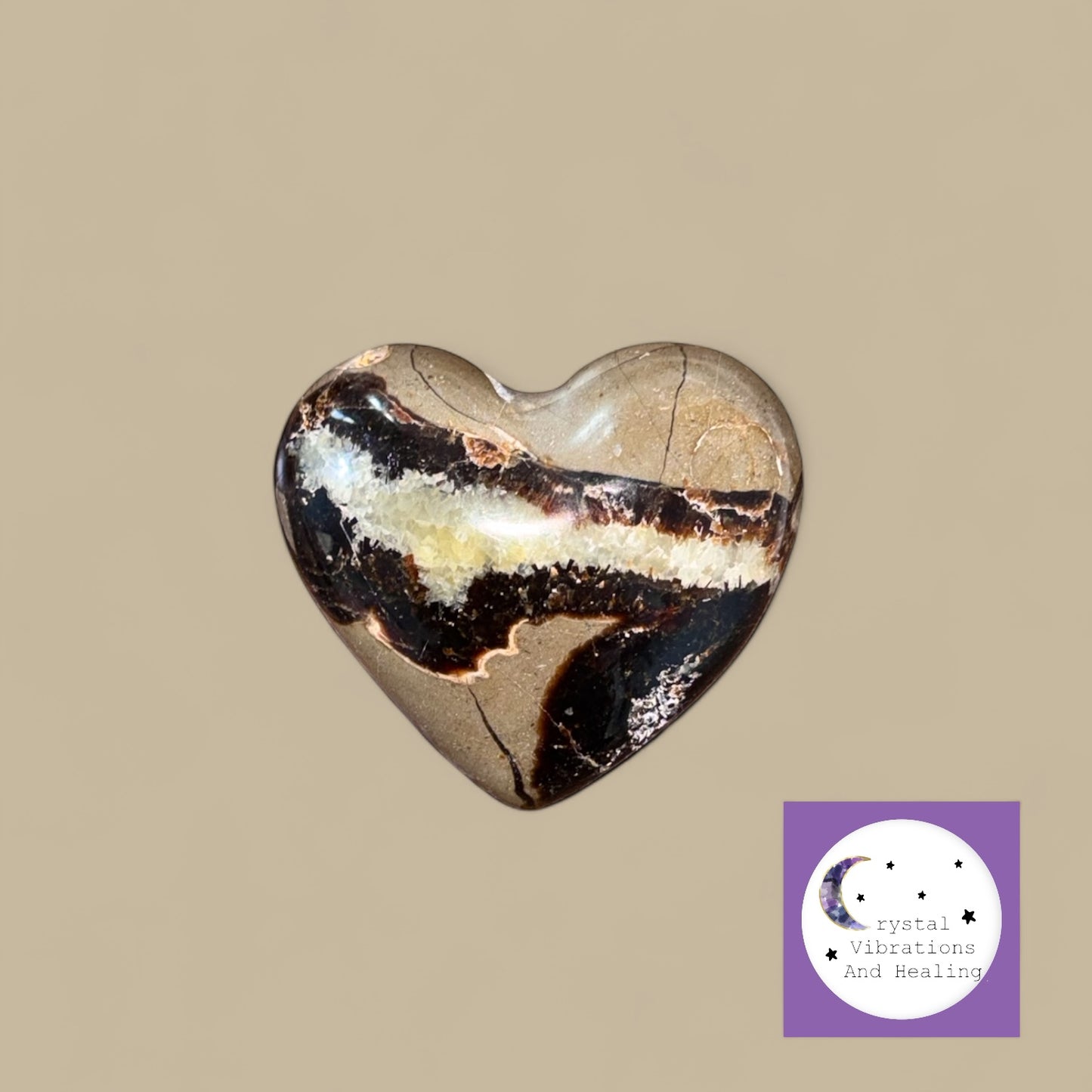 Septarian Heart Carving *
