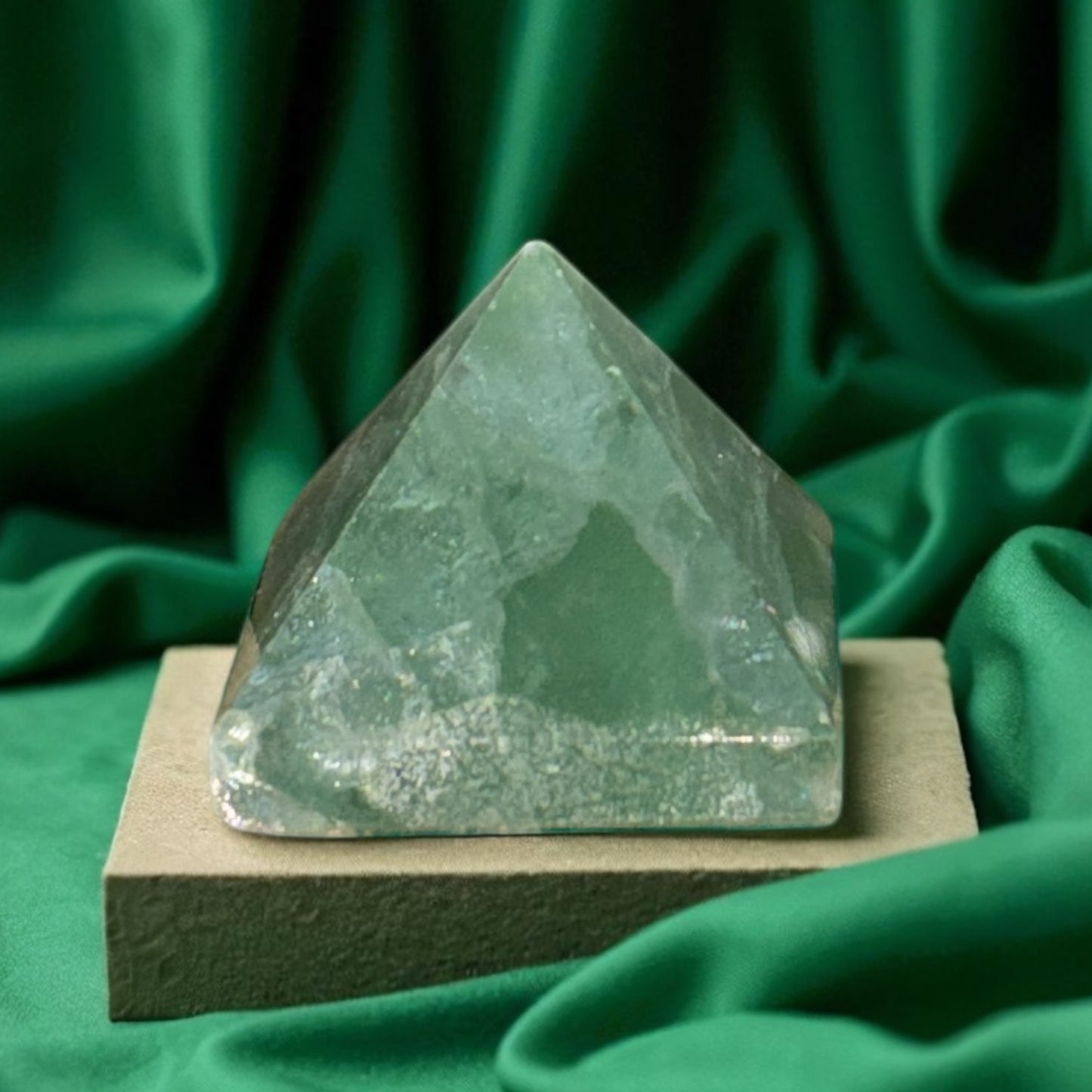 Green Fluorite Pyramid *