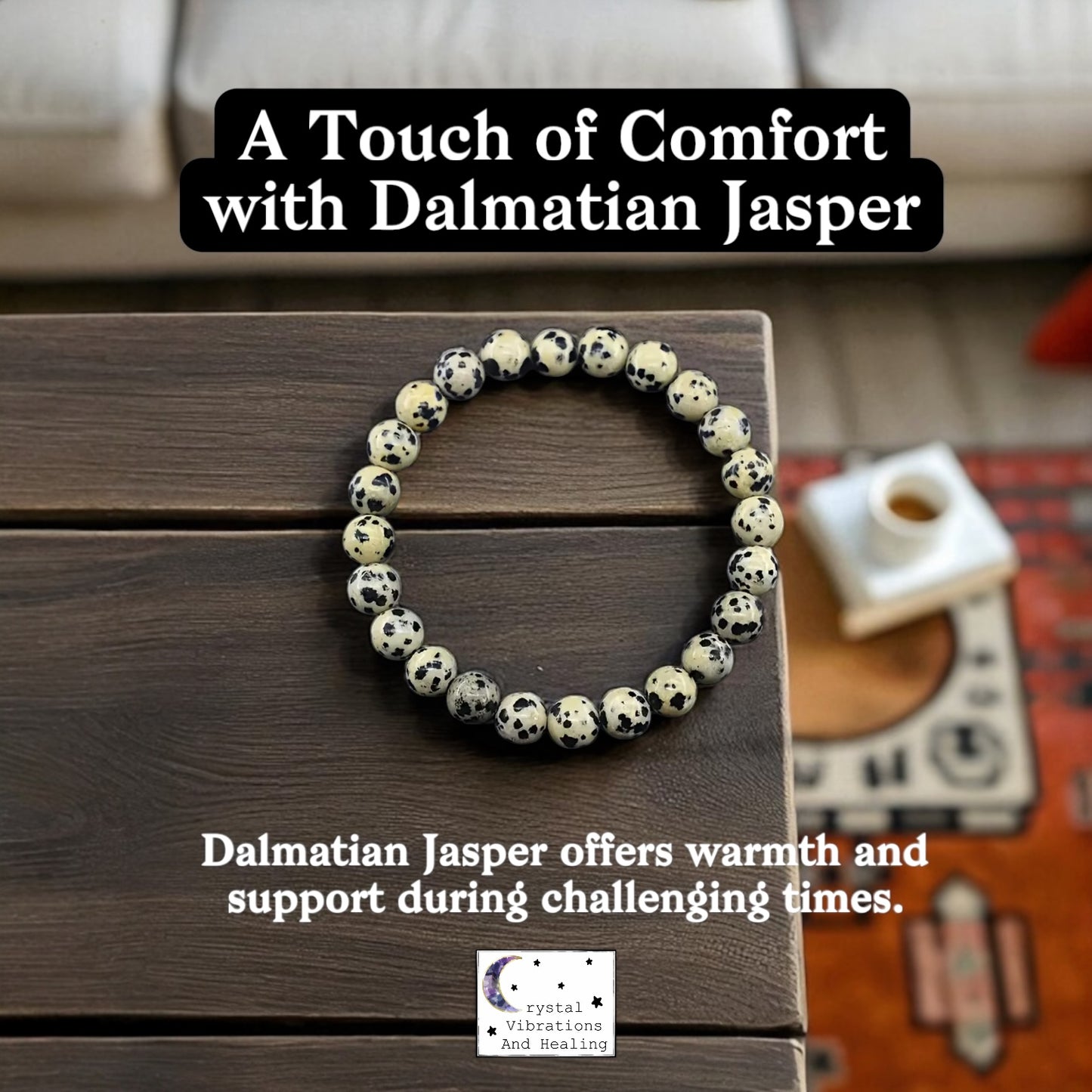 Dalmatian Jasper Bracelet **