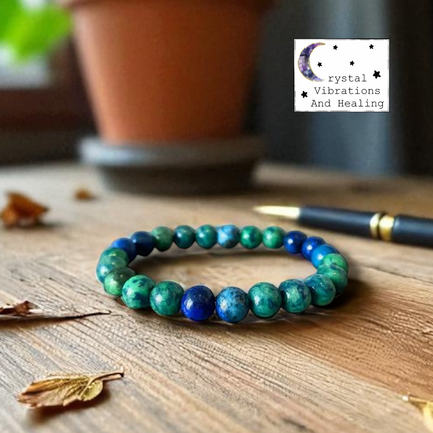 Azurmalachite, Azurite-Malachite Bracelet