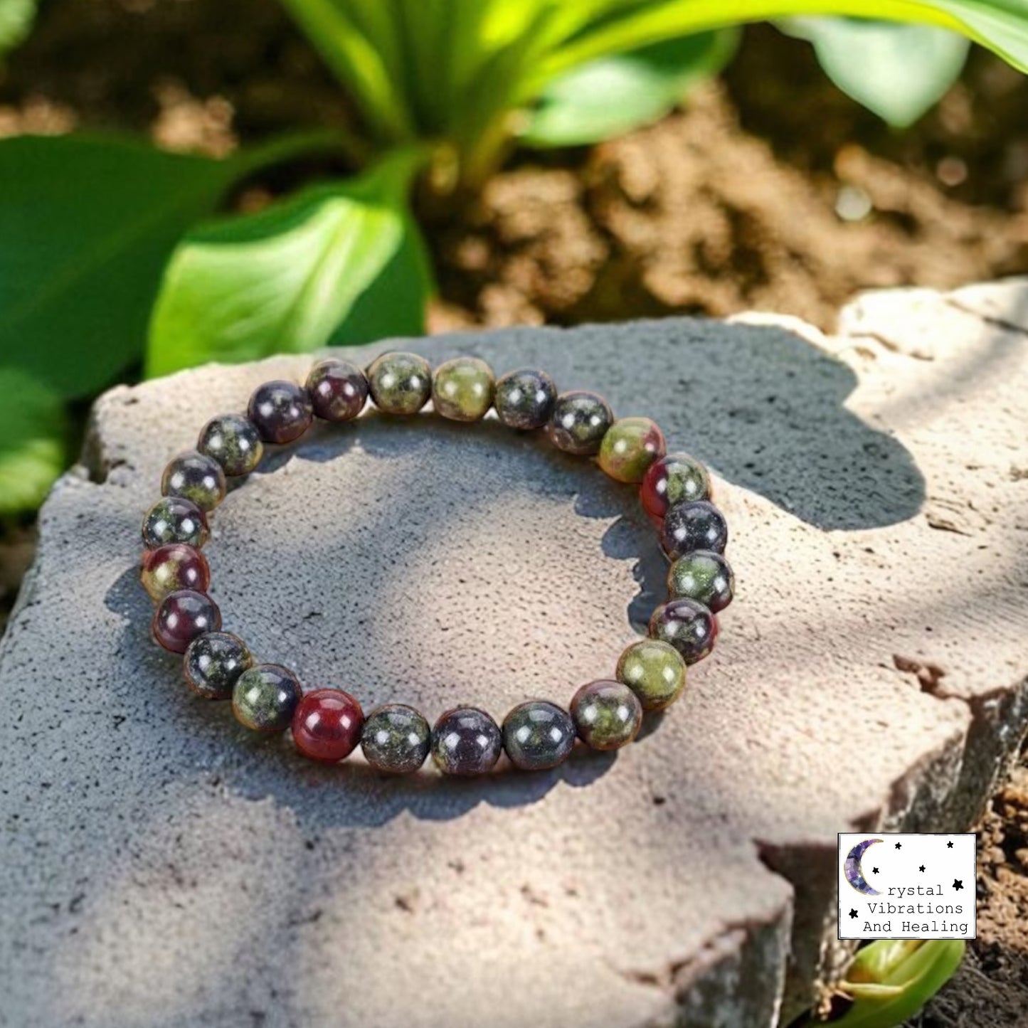 Dragon Bloodstone Jasper Bracelet *