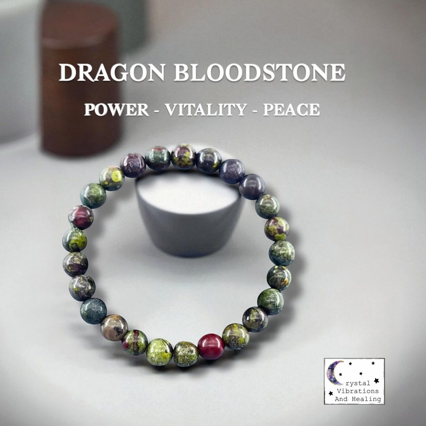 Dragon Bloodstone Jasper Bracelet *