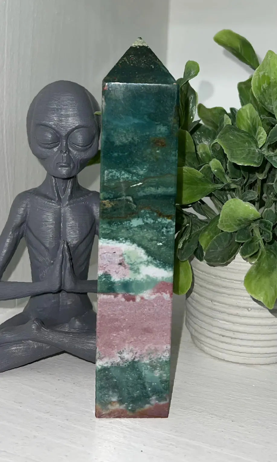 OCEAN JASPER TOWER - Crystal Vibrations & Healing