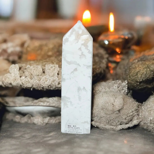 White Agate Obelisk Tower - Image #1