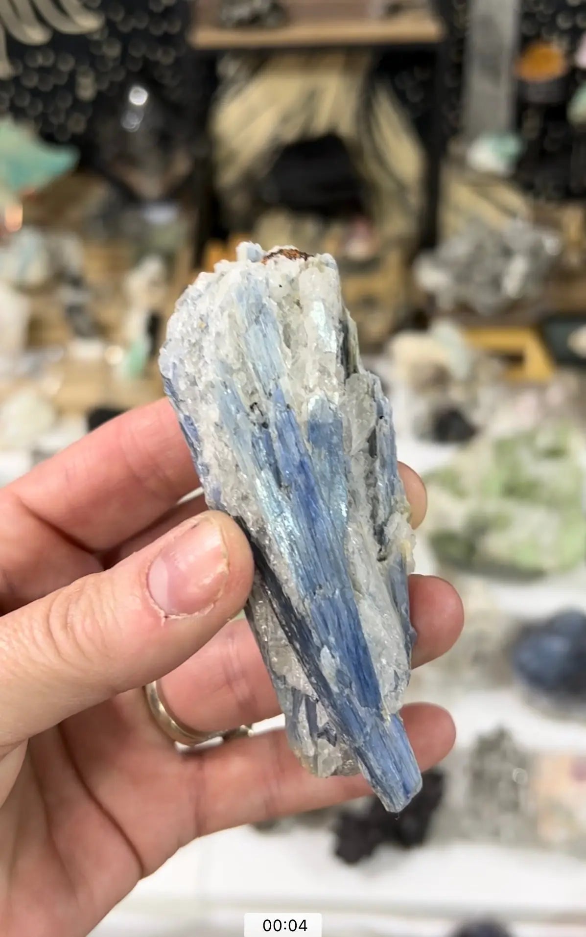 Blue Kyanite Specimen - Image #9