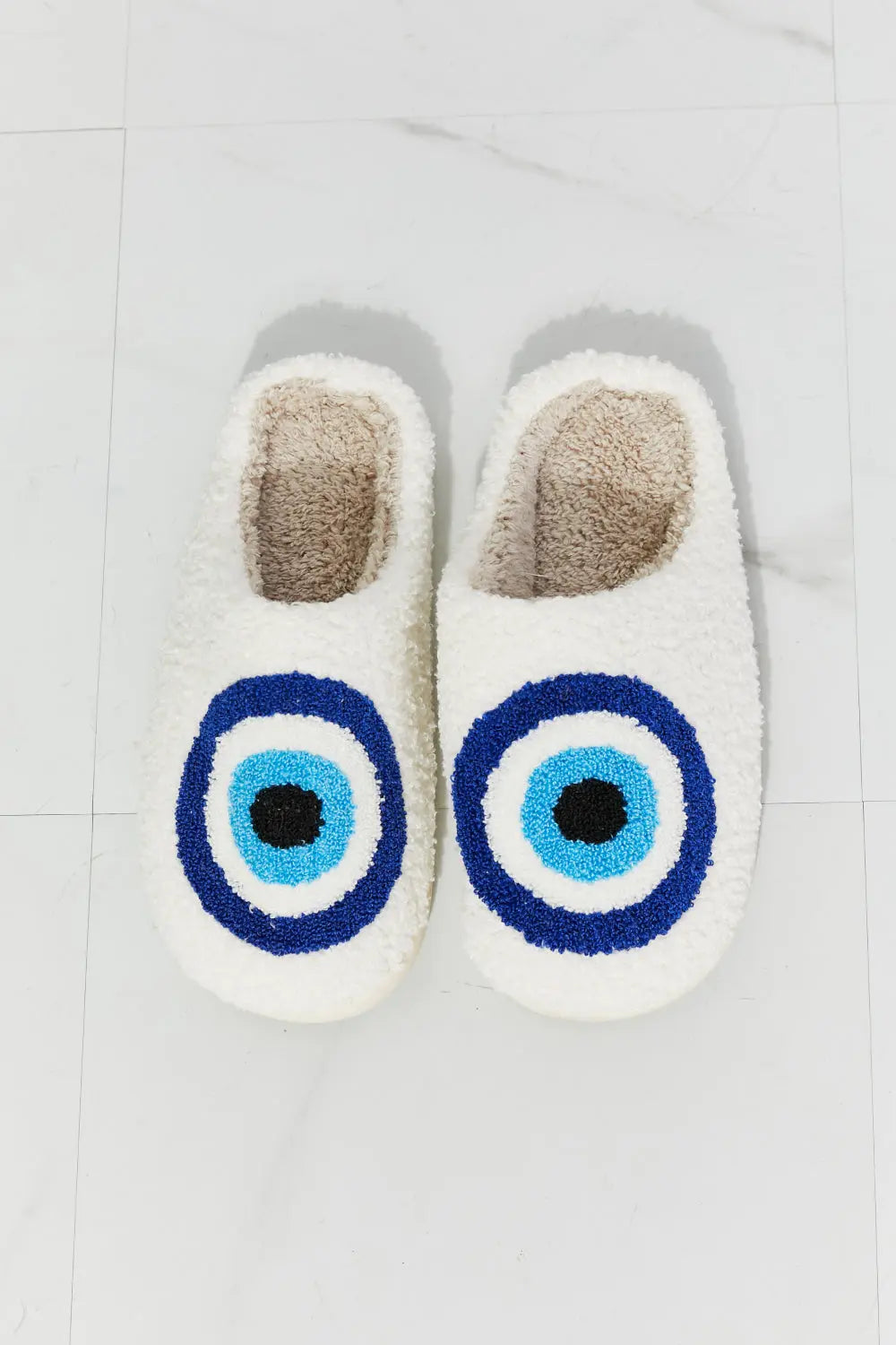 MMShoes Eye Plush Slipper - Crystal Vibrations & Healing