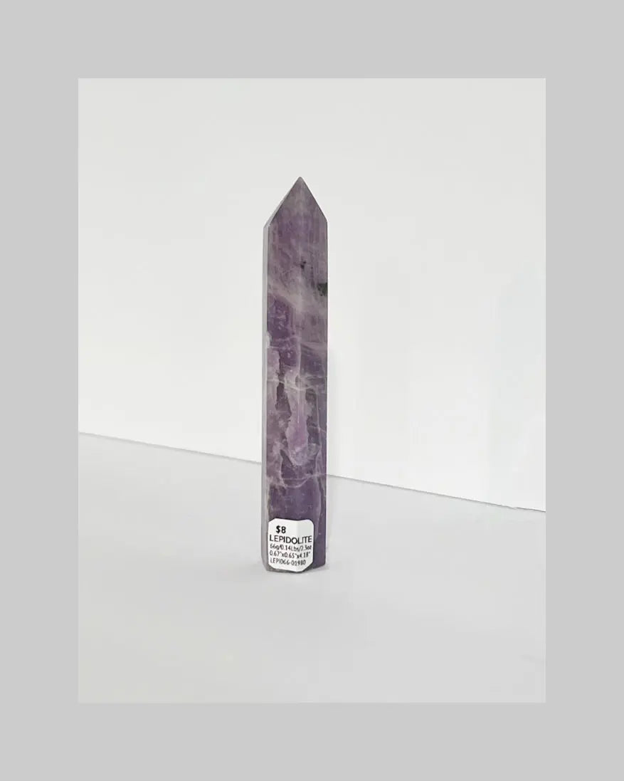 Lepidolite Obelisk Tower - Image #6